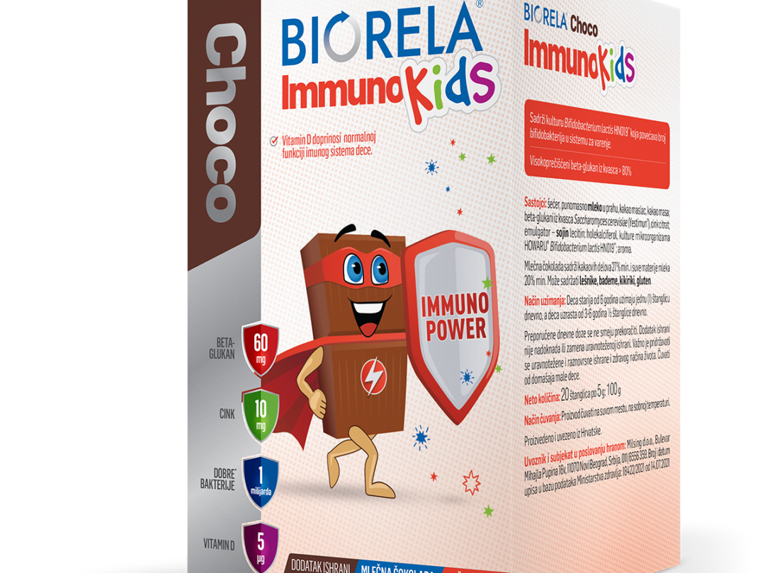 Biorela<sup>®</sup> Choco Immuno Kids